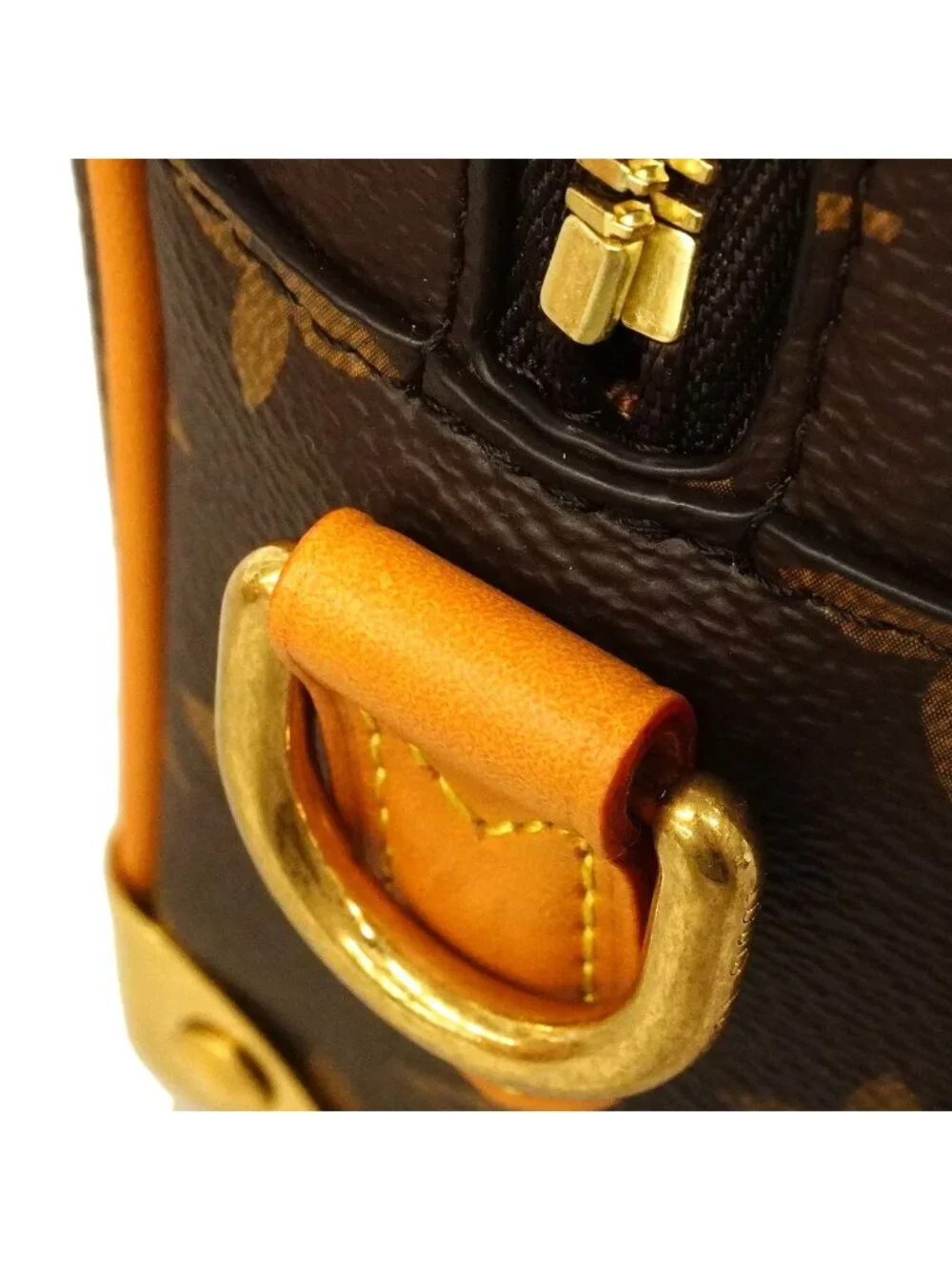 Louis Vuitton Shoulder Bag Monogram Archive Mini Soft Trunk Brown